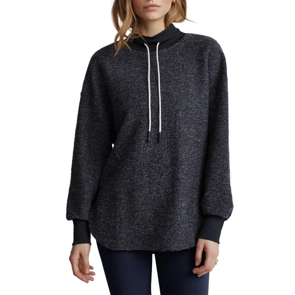 Varley Sweaters - Varley Sullivan Marled Tunic Sweatshirt: Size M: Charcoal